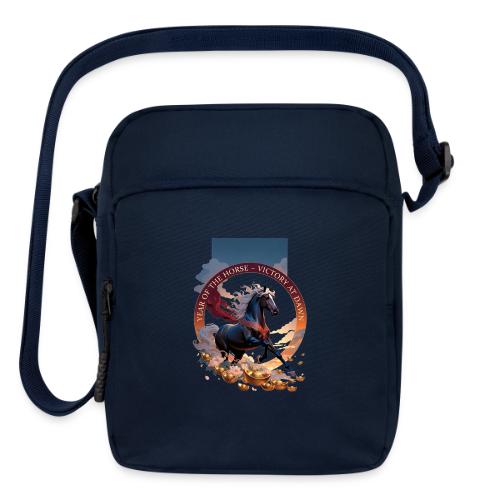 Year of the Horse Dawn T Shirt,Lunar New Year Gift - Upright Crossbody Bag