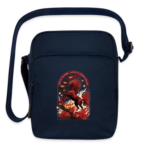 Year of the Horse Rise T Shirt,Lunar New Year Gift - Upright Crossbody Bag