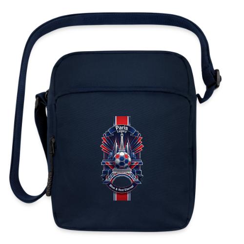 Paris Tower Legacy T Shirt, Soccer City Pride Gift - Upright Crossbody Bag