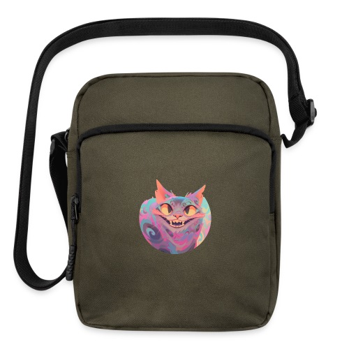 Handsome Grin Cat - Upright Crossbody Bag