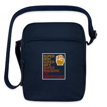 911 Dispatcher Mom - Upright Crossbody Bag - navy - Front