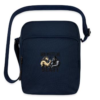 Arm Wrestling Tactics Arm wrestling Fun - Upright Crossbody Bag - navy - Front