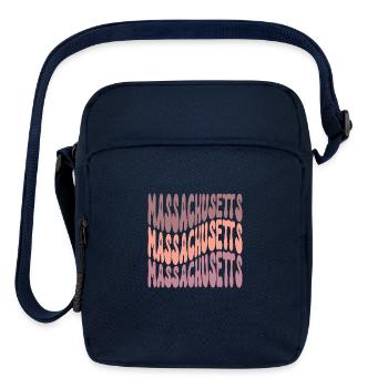 massachusetts - Upright Crossbody Bag - navy - Front