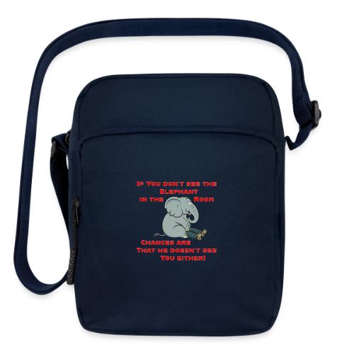 Elephant in the Room Meme - Upright Crossbody Bag