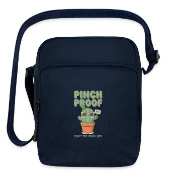Pinch Proof Cactus Don't Try Your Luck - Introvert - Upright Crossbody Bag - navy - Front