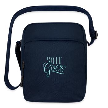 so it goes - Upright Crossbody Bag - navy - Front