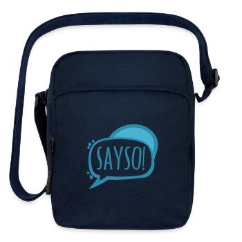 Say So - Upright Crossbody Bag - navy - Front