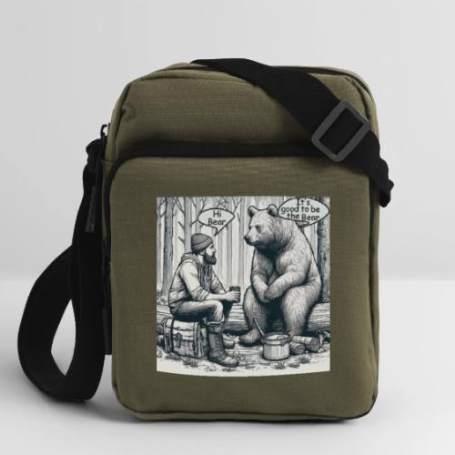 It's Good To Be The Bear - Upright Crossbody Bag