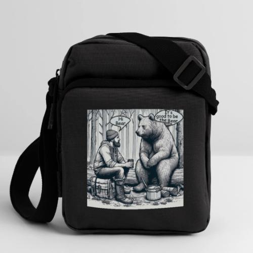 It's Good To Be The Bear - Upright Crossbody Bag