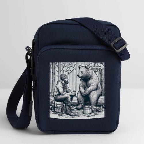 It's Good To Be The Bear - Upright Crossbody Bag