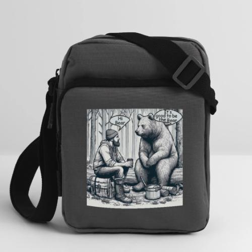 It's Good To Be The Bear - Upright Crossbody Bag