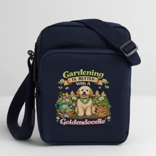 Gardening Is Better With A Goldendoodle - Upright Crossbody Bag