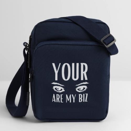 Your Eyes are my Biz - Upright Crossbody Bag