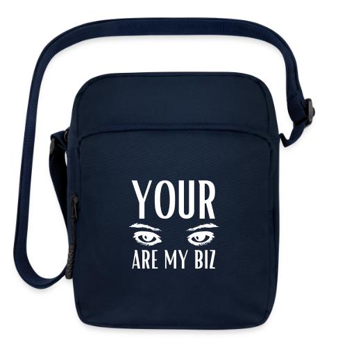 Your Eyes are my Biz - Upright Crossbody Bag