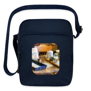 Baking Cookies - Upright Crossbody Bag - navy - Front