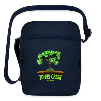 Johns Creek Georgia - Upright Crossbody Bag - navy - Front