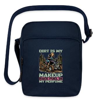 Mud Racing Dirt Is My Makeup Loves Mud Bogging - Upright Crossbody Bag - navy - Front