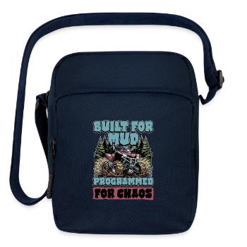 Mud Racing Built For Mud Programmed For Off-Road - Upright Crossbody Bag - navy - Front