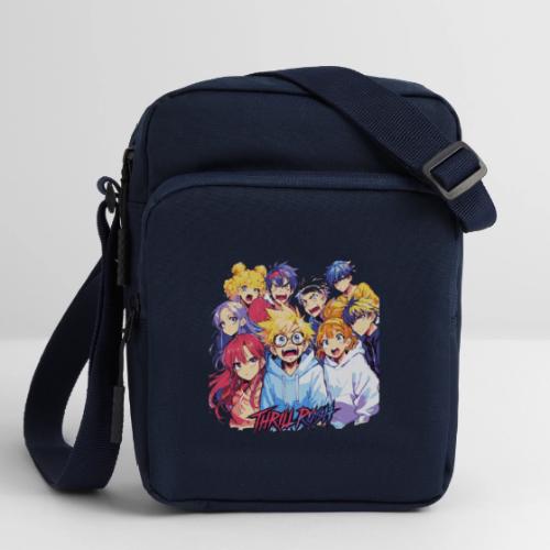 Thrill Rush Anime Squad Streetwear - Upright Crossbody Bag