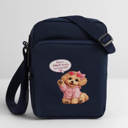 Have a PAWS-itively Amazing Day - Upright Crossbody Bag