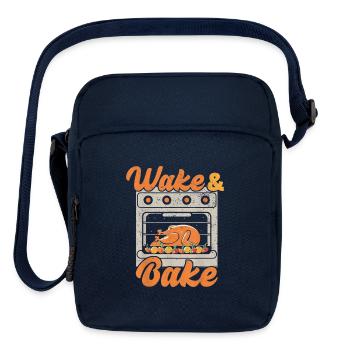 Wake Bake Turkey - Upright Crossbody Bag - navy - Front