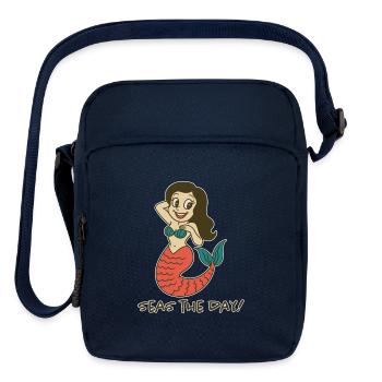Seas The Day - Upright Crossbody Bag - navy - Front