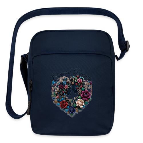 Eternal Bloom Embrace T-Shirt - Upright Crossbody Bag