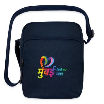 Mumbai Queer Pride - Upright Crossbody Bag - navy - Front