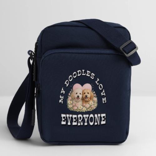 My Doodles Over Everyone - Upright Crossbody Bag