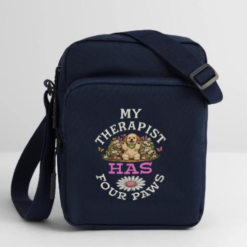 My Therapist Has Four Paws - Upright Crossbody Bag