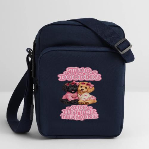 Two Doodles Are Better Than One - Upright Crossbody Bag