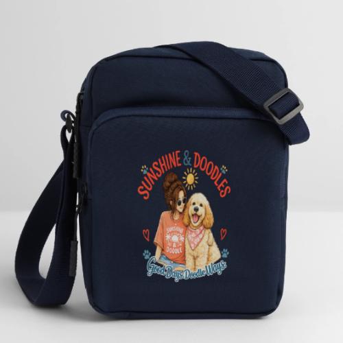 Sunshine & Doodles – Good Days, Doodle Ways - Upright Crossbody Bag