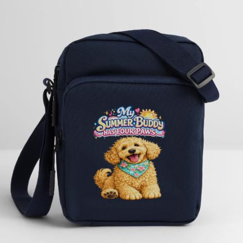My Summer Buddy Has Four Paws - Upright Crossbody Bag