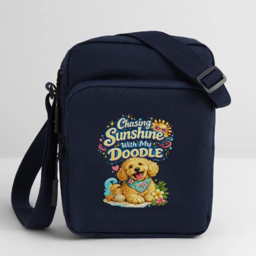 Chasing Sunshine With My Doodle - Upright Crossbody Bag