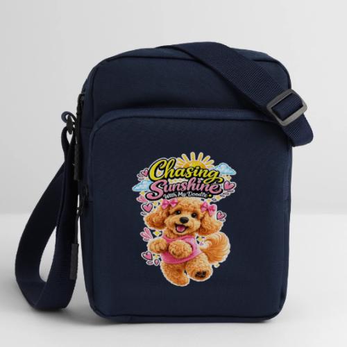 Chasing Sunshine With My Doodle - Upright Crossbody Bag