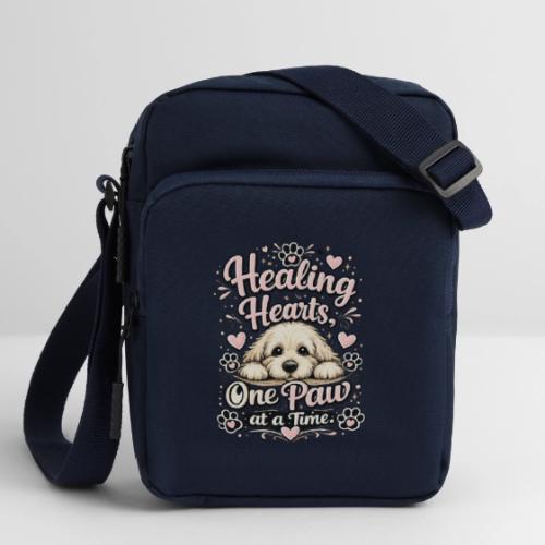 Healing Hearts, One Paw at a Time - Upright Crossbody Bag
