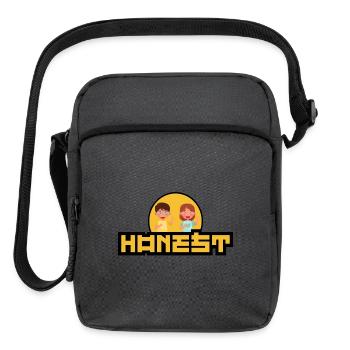 Sunny Duo Thumbs Up Hanestt - Upright Crossbody Bag - charcoal grey - Front