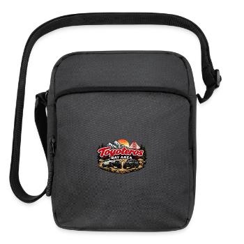 Toyoteros Bay Area Off‑Road Apparel - Upright Crossbody Bag - charcoal grey - Front