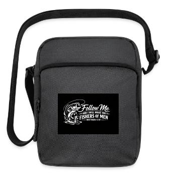 Follow Me Fishers of Men Tee - Upright Crossbody Bag - charcoal grey - Front
