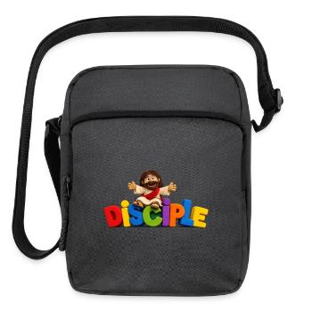 Lil Disciples - Upright Crossbody Bag - charcoal grey - Front