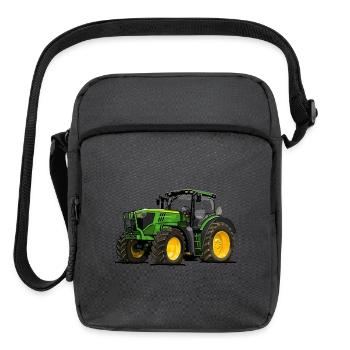 Tractor John - Upright Crossbody Bag - charcoal grey - Front