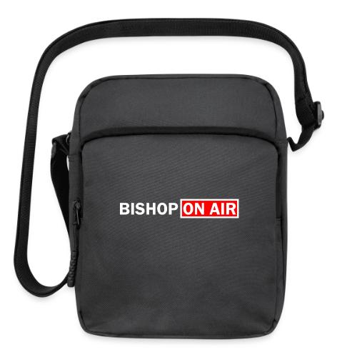 BISHOP ON AIR LOGO WHITE - Upright Crossbody Bag