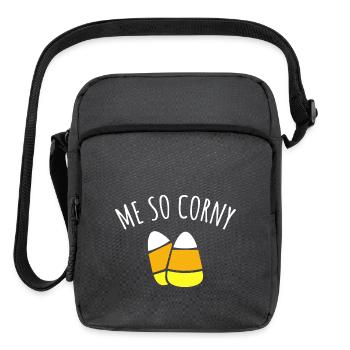 ME SO CORNY - Upright Crossbody Bag - charcoal grey - Front