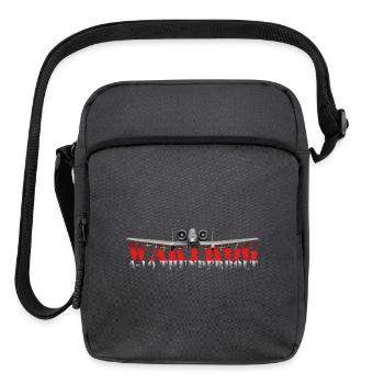 Warthog A-10 Thunderbolt Crest - Upright Crossbody Bag - charcoal grey - Front