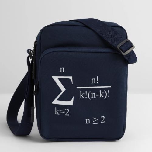 Poly Formula (white) - Upright Crossbody Bag