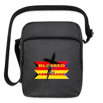 Jesus is Mine - Upright Crossbody Bag - charcoal grey - Front