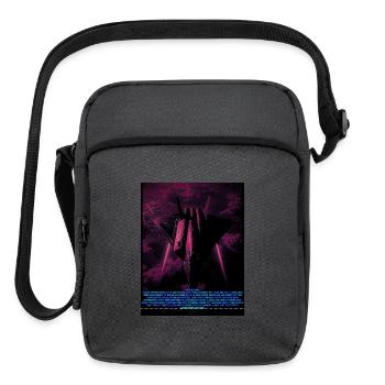 Neon Sky Battle Overdrive - Upright Crossbody Bag - charcoal grey - Front
