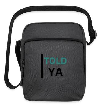I TOLD YA | Tennis Essential Challengers Classic D - Upright Crossbody Bag - charcoal grey - Front