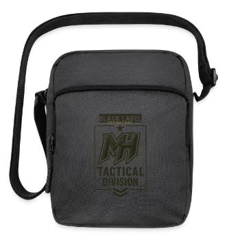 MH_BLO_Tactical_Divsion_v1 - Upright Crossbody Bag - charcoal grey - Front