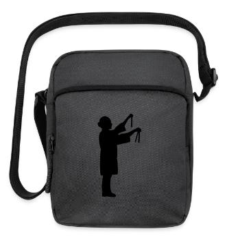 Scientist - Upright Crossbody Bag - charcoal grey - Front